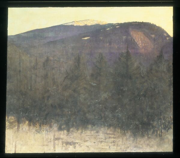 Winter Sunrise, Monadnock, Abbott H. Thayer (American, Boston, Massachusetts 1849–1921 Dublin, New Hampshire), Oil on canvas, American 