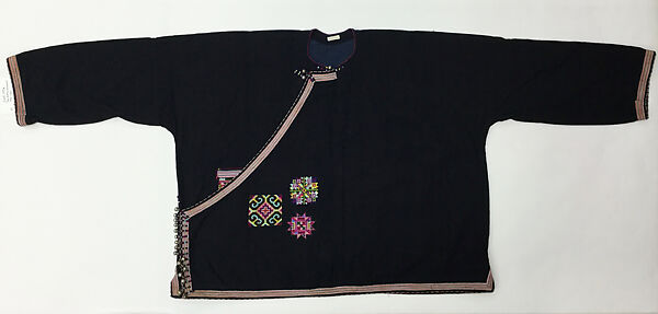 Festival costume, cotton, silk, silver, Thailand (Lu Mien Yao)
