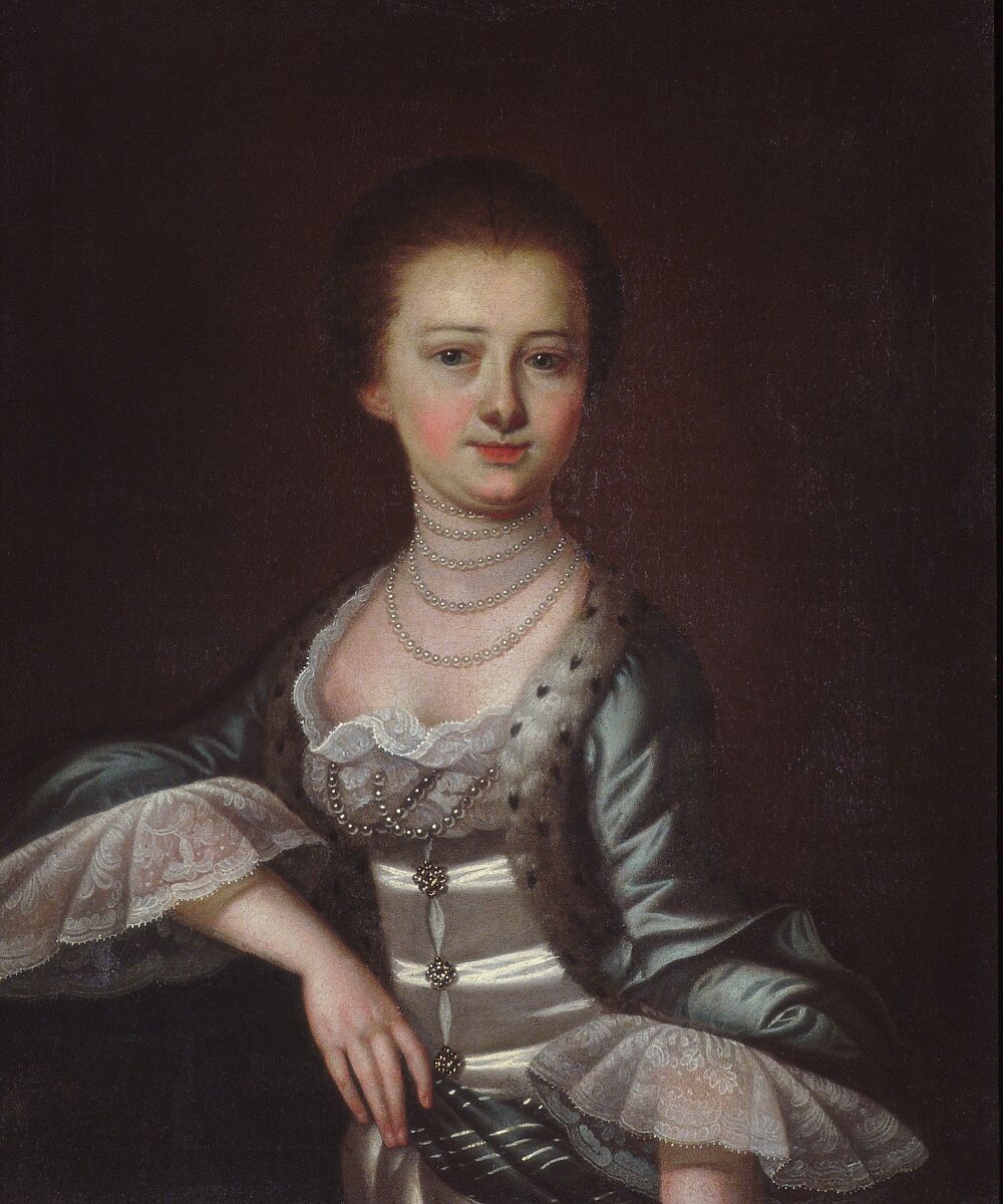 Mrs. John Dart, Jeremiah Theus (American, Chur, 1716–1774 Charleston, South Carolina), Oil on canvas, American