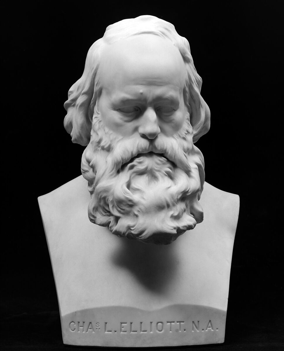 Charles Loring Elliott, Launt Thompson (Abbeyleix 1833–1894 Middletown, New York), Marble, American 