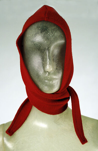Hood, Giorgio di Sant&#39;Angelo (American, born Italy, 1933–1989), wool, American 