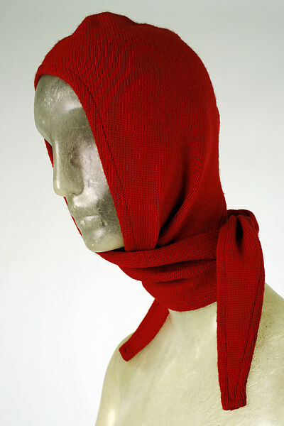 Hood, Giorgio di Sant'Angelo (American, born Italy, 1933–1989), wool, American