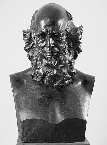 William Cullen Bryant, Launt Thompson (Abbeyleix 1833–1894 Middletown, New York), Bronze, American