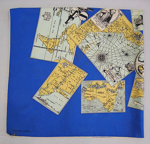 Scarf, Brooke Cadwallader, Inc. (American, 1940–1970s), silk, American