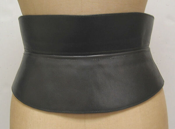 Belt, Kathryn Simon, American, leather, metal, American
