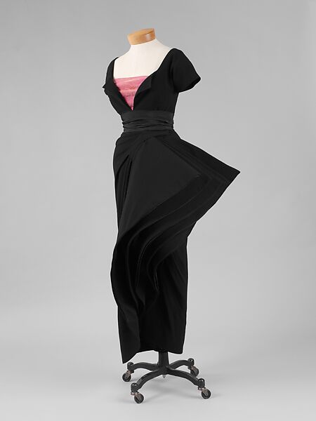 "Eventail" (Fan), House of Dior (French, founded 1946), wool, French