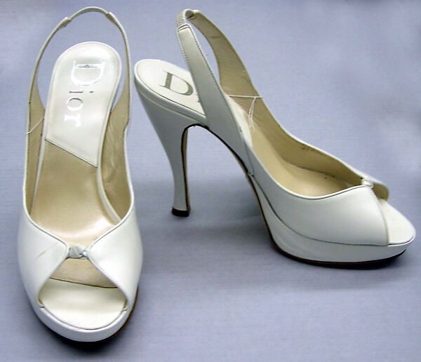 Creation, (a) House of Dior (French, founded 1946), (a) silk, synthetic, cotton, wool, plastic, metal; (b, c) leather; (d) metal, synthetic, pearl, silk, French