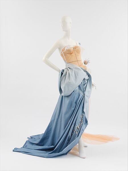 Creation, House of Dior  French, (a) silk, synthetic, cotton, wool, plastic, metal; (b, c) leather; (d) metal, synthetic, pearl, silk, French