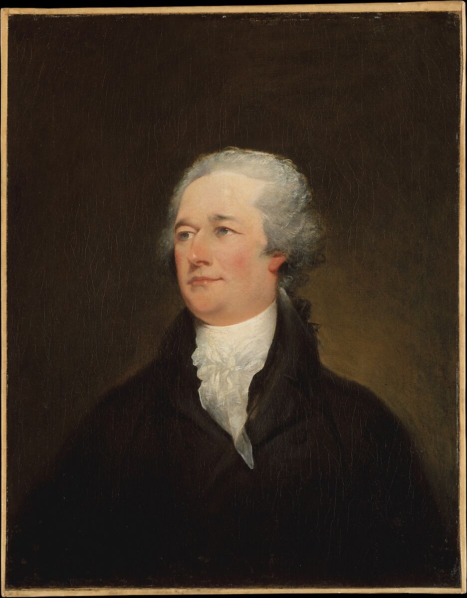 Alexander Hamilton, John Trumbull  American, Oil on canvas, American