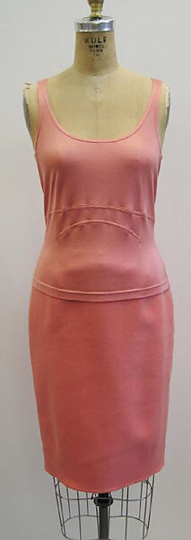 Ensemble, Ralph Rucci (American, born 1957), a, b) wool; plastic; b) silk/cotton blend; c) wool, silk, American