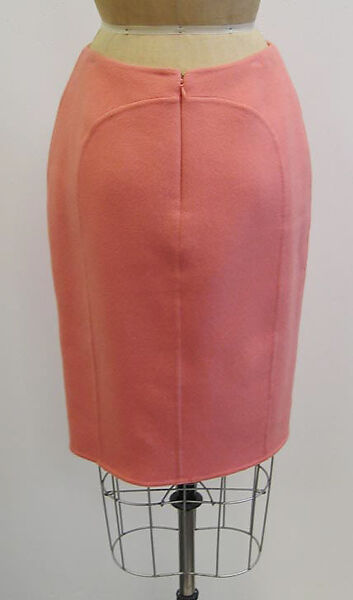 Ensemble, Ralph Rucci (American, born 1957), a, b) wool; plastic; b) silk/cotton blend; c) wool, silk, American