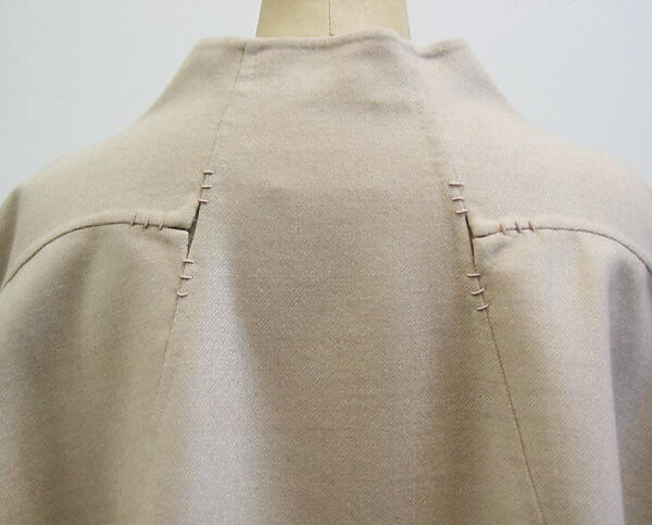 Ensemble, Ralph Rucci (American, born 1957), a) wool, plastic; b) wool/silk blend; c) wool, silk, American