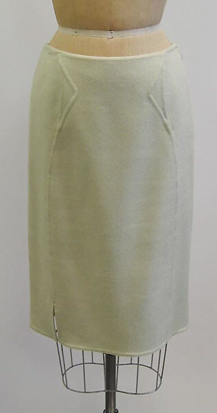 Ensemble, Ralph Rucci (American, born 1957), a) wool; b) silk/cotton blend; c) wool, silk, American
