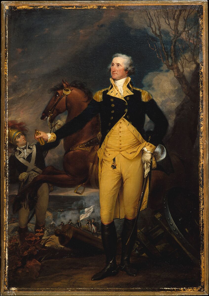 George Washington before the Battle of Trenton, John Trumbull (American, Lebanon, Connecticut 1756–1843 New York), Oil on canvas, American 