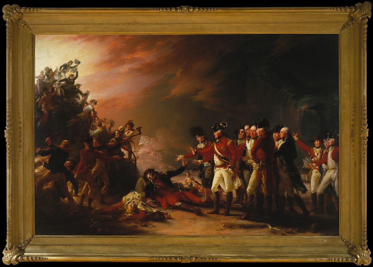 The Sortie Made by the Garrison of Gibraltar, John Trumbull (American, Lebanon, Connecticut 1756–1843 New York), Oil on canvas, American 