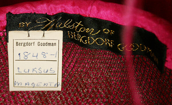 Hat, Halston (American, Des Moines, Iowa 1932–1990 San Francisco, California), feathers, silk, metal mesh, plastic, American