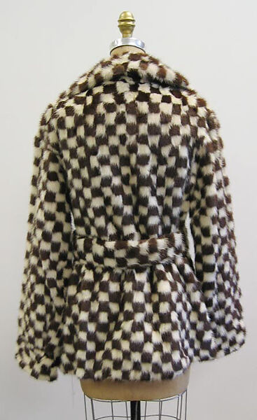 Ensemble, Coopchik Forrest (American), a) fur, synthetic, metal, elastic; b) fur, synthetic, metal; c) fur, wool, silk, American