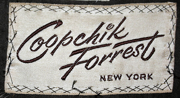 Ensemble, Coopchik Forrest (American), a) fur, synthetic, metal, elastic; b) fur, synthetic, metal; c) fur, wool, silk, American