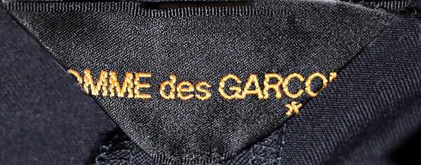 Ensemble, Comme des Garçons (Japanese, founded 1969), (a) wool, cotton, metal; (b) wool; (d) cotton; (c) metal, leather, Japanese