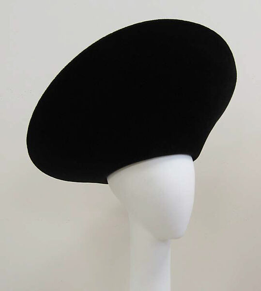 Hat, Pierre Cardin (French (born Italy), San Biagio di Callalta 1922–2020 Neuilly), synthetic, French 