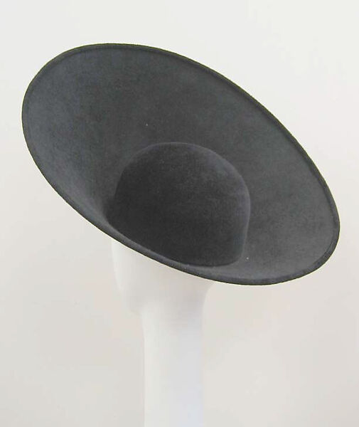 Hat, Pierre Cardin (French (born Italy), San Biagio di Callalta 1922–2020 Neuilly), synthetic, French