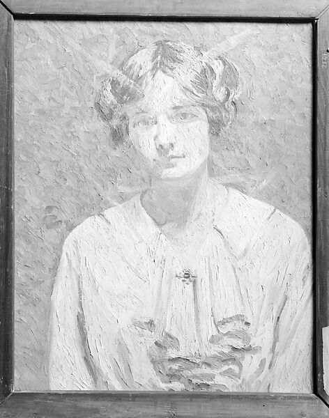 Blue and Gold, Allen Tucker (American, Brooklyn, New York 1866–1939 New York), Oil on canvas, American