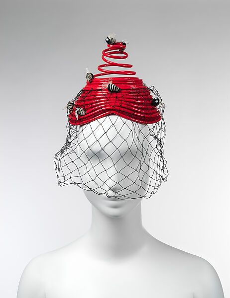 Hat, Bes-Ben (American, founded 1920), plastic, synthetic, cotton, American