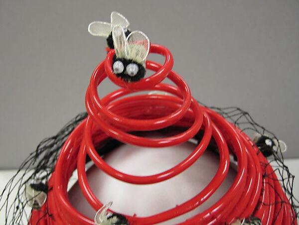 Hat, Bes-Ben (American, founded 1920), plastic, synthetic, cotton, American