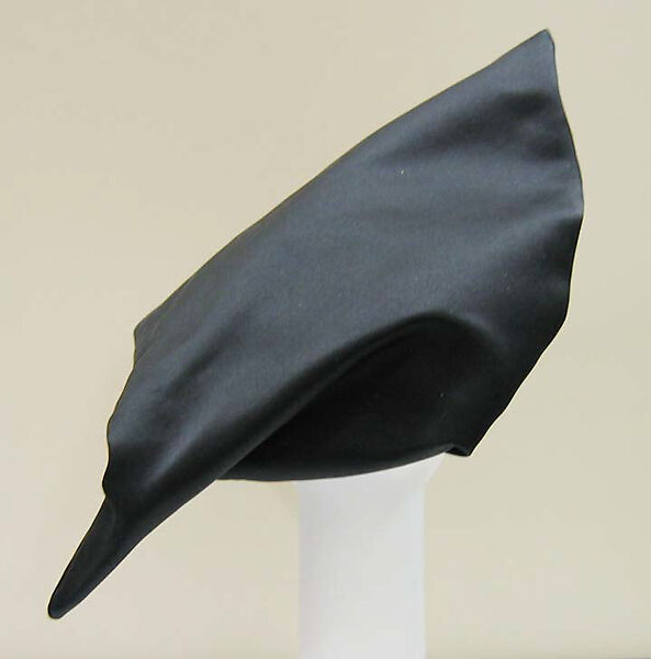 Hat, Denise Sarrault (French), silk, American