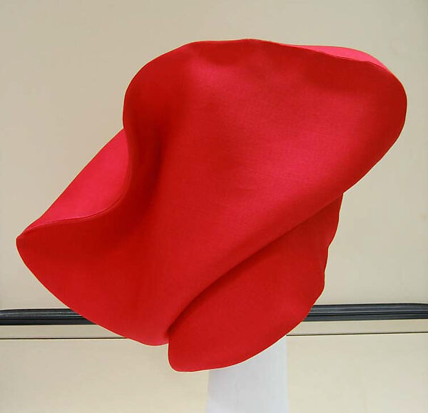 Hat, Denise Sarrault (French), silk, American