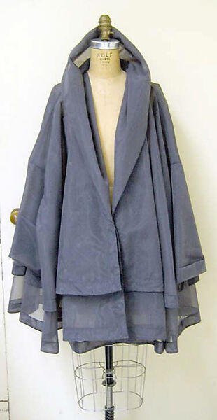 Coat, Romeo Gigli (Italian, born 1949), synthetic, Italian 