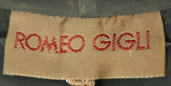 Coat, Romeo Gigli (Italian, born 1949), synthetic, Italian