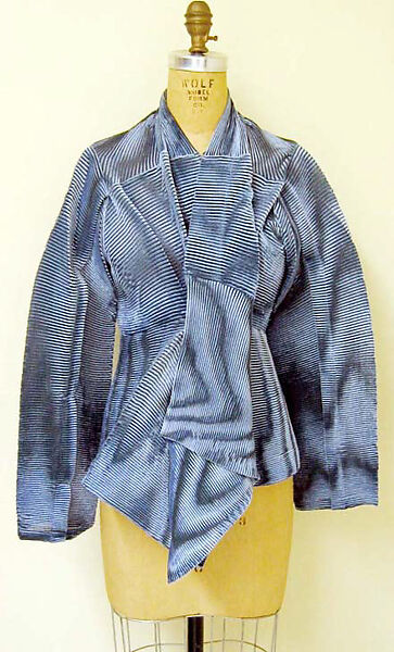 Jacket, Issey Miyake (Japanese, 1938–2022), synthetic blend, Japanese 