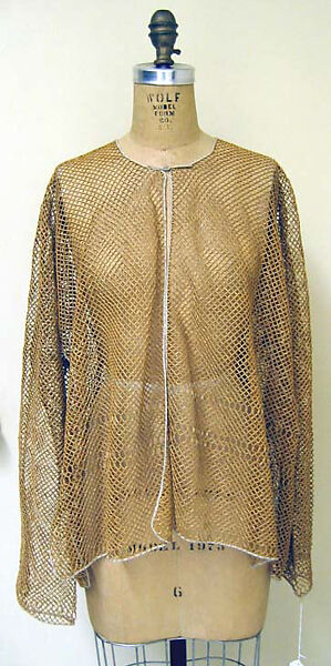 Jacket, bamboo, linen, Chinese minority (Manchu) 