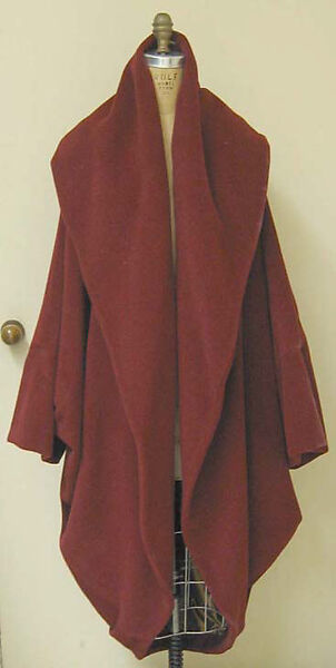 Coat, Romeo Gigli (Italian, born 1949), wool, Italian 
