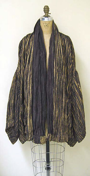 Jacket, Romeo Gigli (Italian, born 1949), silk, Italian 