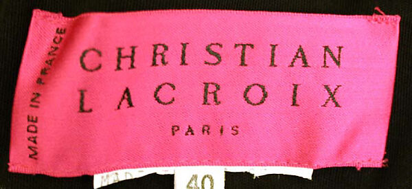 Evening dress, Christian Lacroix (French, born 1951), silk, French