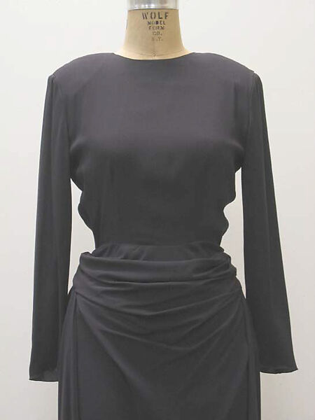 Evening dress, Giorgio Armani (Italian, founded 1974), silk, Italian