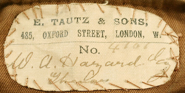 Riding habit, wool, British