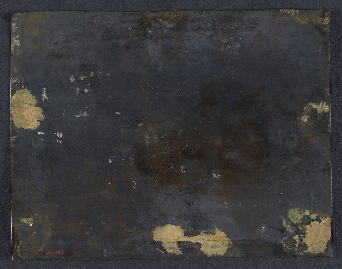 Burning of the "Factories" in Canton, Chinese Painter, Oil on copper, American