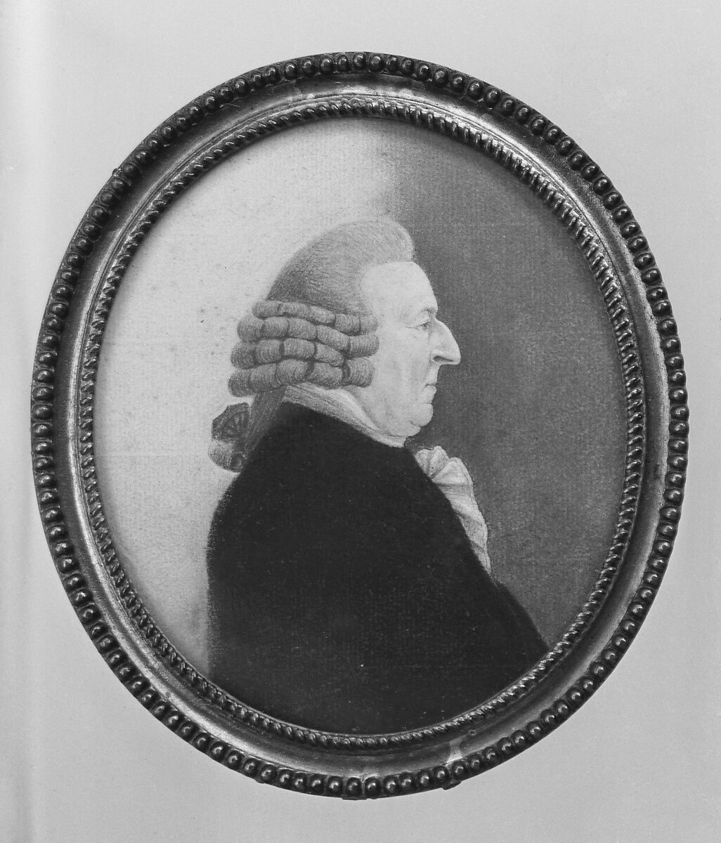 Daniel Crommelin, Dutch Painter, Pastel, red and black chalk, and watercolor on laid paper, mounted on cardboard, American