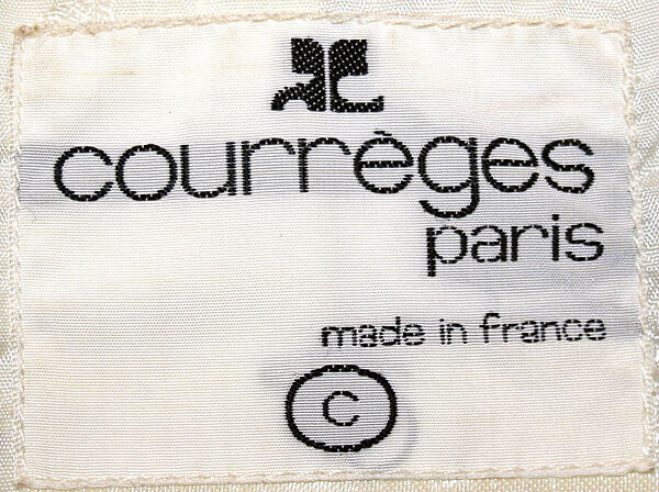 Coat, André Courrèges (French, Pau 1923–2016 Neuilly-sur-Seine), a, b) cotton, plastic (polyurethane), French