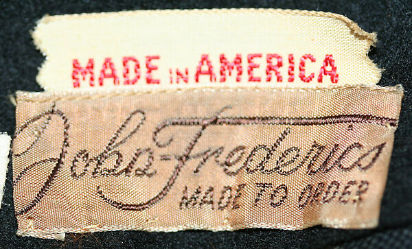Hat, John-Frederics, Inc. (American, 1929–1948), silk, feathers, wool, cotton, American