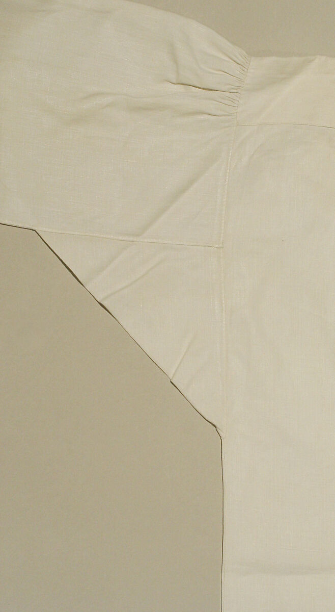 Shirt, linen, cotton, American