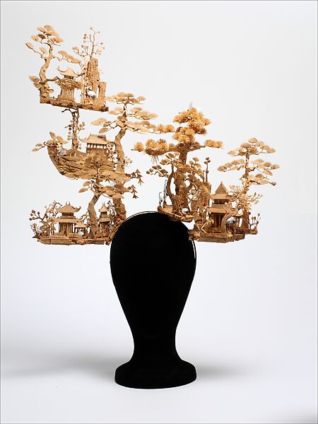 "Chinese Garden", Alexander McQueen (British, founded 1992), cork, British 
