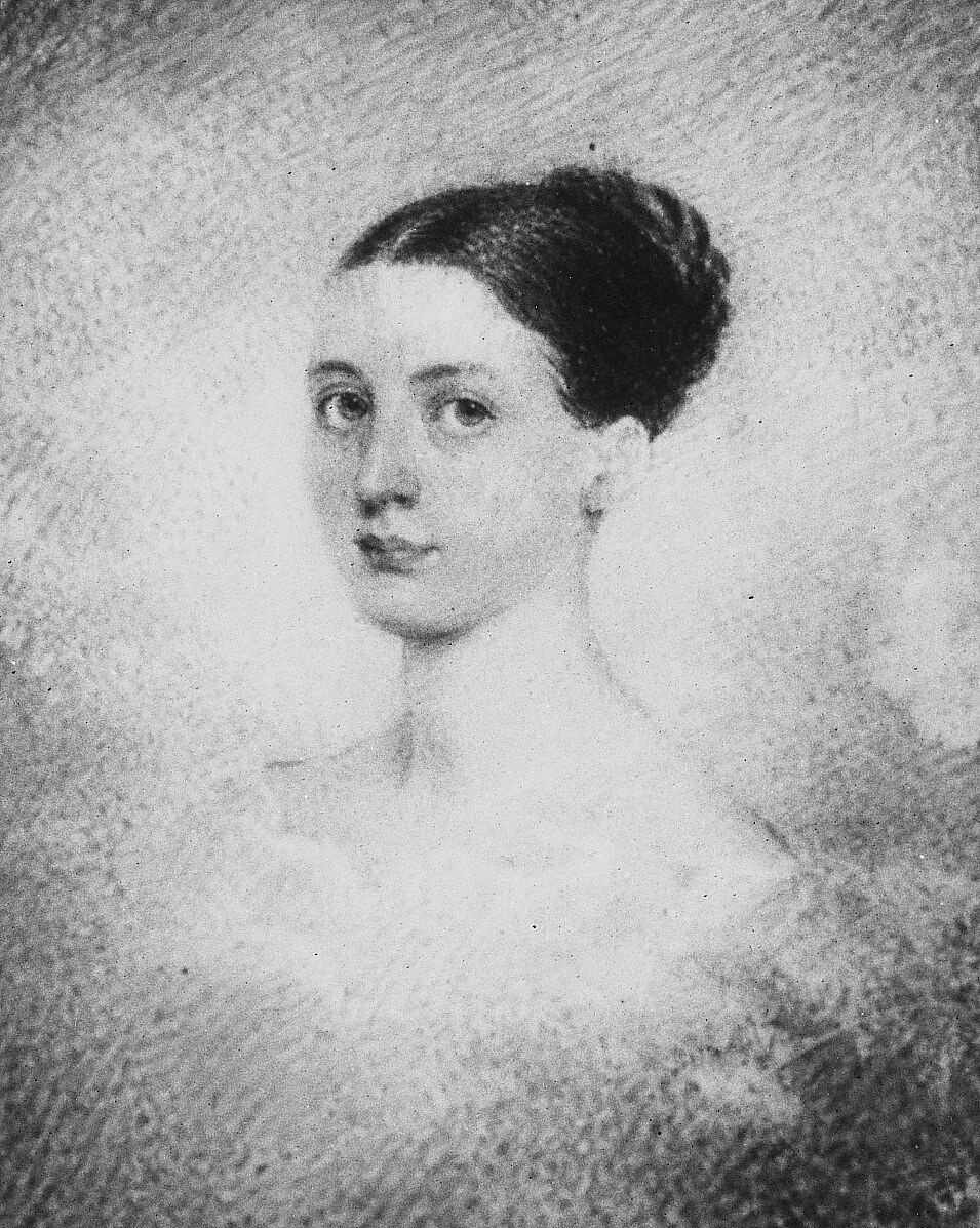 Mrs. Albert Bridges (Eliza Kimball ), Alvan Clark (1804–1887), Watercolor on ivory, American 