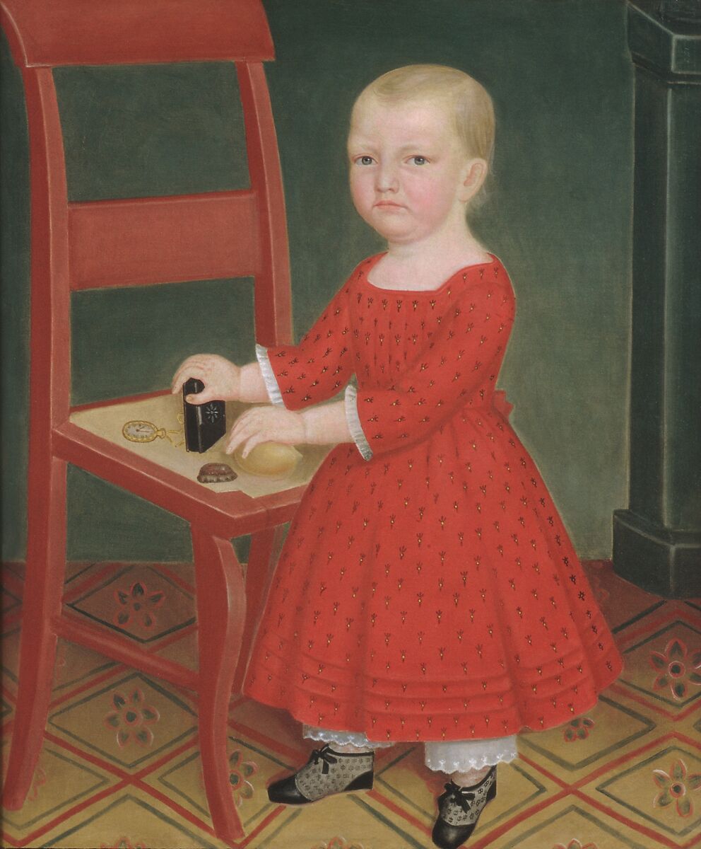 Boy with Blond Hair, Oil on canvas, American 