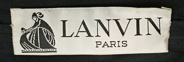 "Peasant", House of Lanvin (French, founded 1889), a-c) cotton, silk, metallic, French