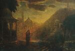 Nourmahal, Formerly attributed to Albert Pinkham Ryder (American, New Bedford, Massachusetts 1847–1917 Elmhurst, New York), Oil on wood, American