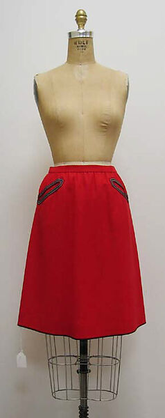 Suit, a,b) wool, synthetic, silk; c) cotton, leather, synthetic, French